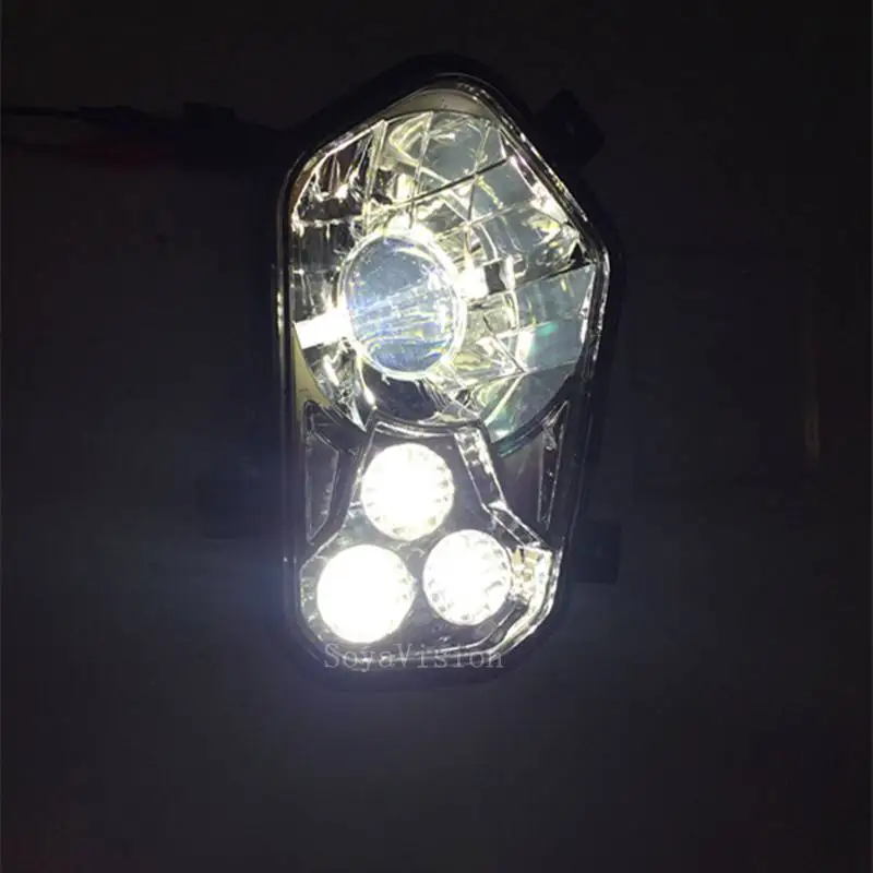 Аксессуары для ATV светодиодные фары Atv Polaris RZR XP 900 новые светодиодный ные черные