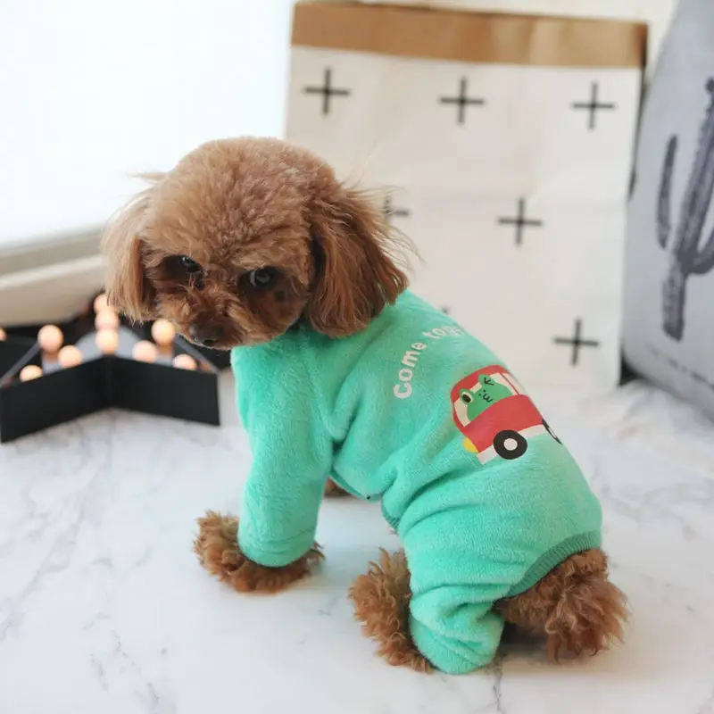 Bigeyedog хлопковая собачья Пижама комбинезон осень-зима Одежда для собак теплое пальто французская одежда для бульдога Frenchie одежда для питомца наряд