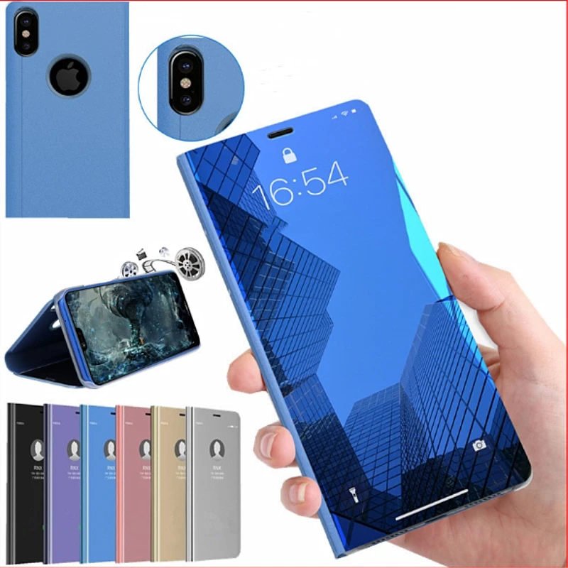 Чехол для мобильного телефона с зеркальным покрытием iPhone 6 6s plus 7 7plus 8 8plus X XS XR