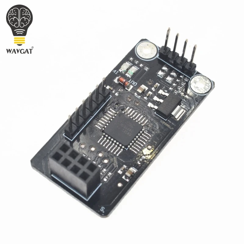 Suq NRF24L01 разъем адаптера пластина плата ATMEGA48 беспроводной Щит модуль SPI к IIC I2C TWI