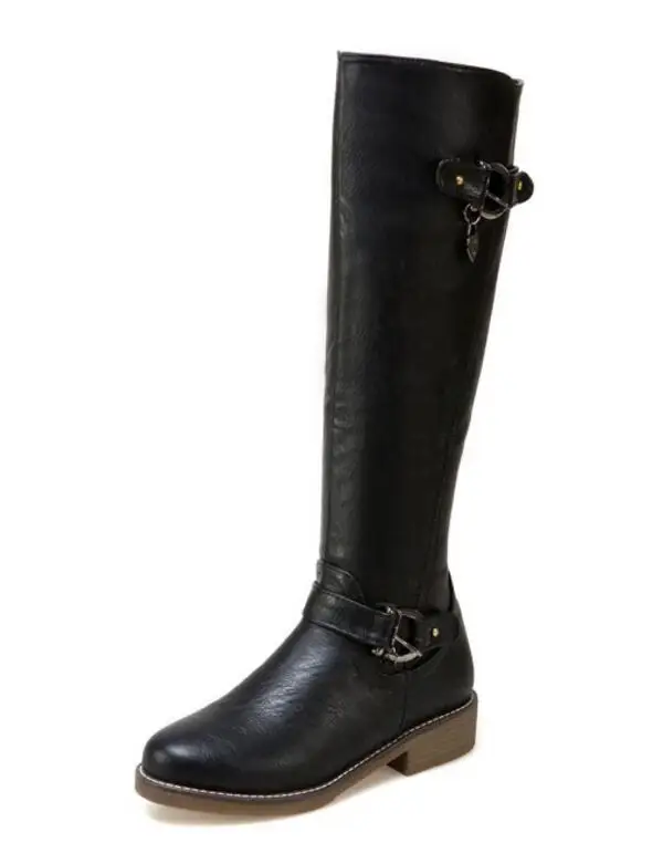 Zapatos mujer sapato женская утепленная сапоги до колена Дамская обувь в винтажном стиле