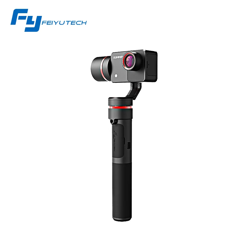 FeiyuTech Summon Plus бесщеточный 3 осевой одиночный Ручной Стабилизатор камеры с 4K 1080P