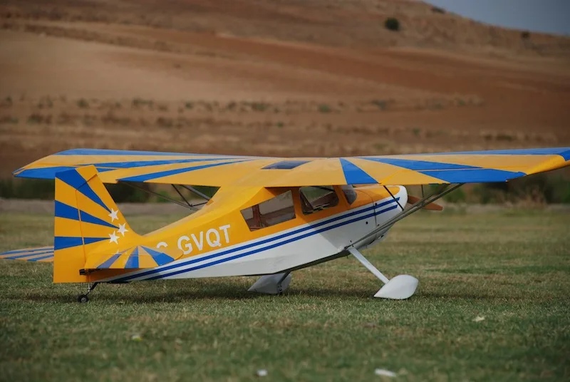 Супер Decathlon v3 30 35cc 96 дюймов/2438 мм бензиновый газовый самолет Balsa деревянный