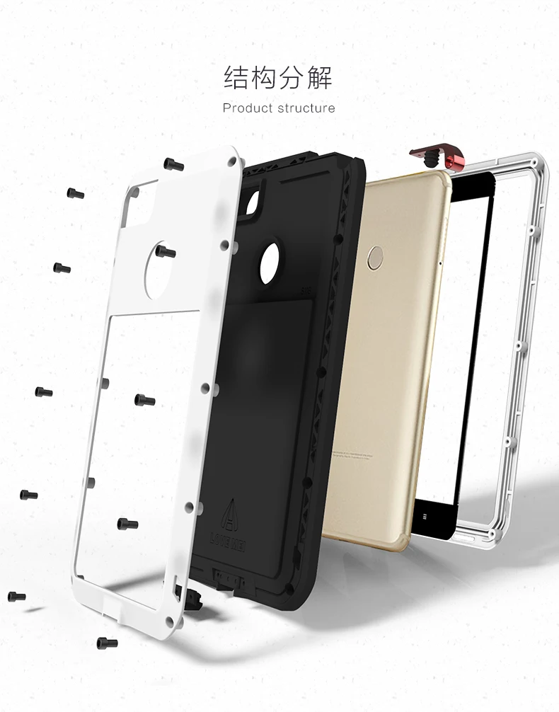 Стекло LOVE MEI Gorilla для Sony LG Samsung Apple iPhone huawei HTC OPPO Xiaomi Mi Max 2 MIX MIX2 Xperia XA1 XA1Ultra|Защитные