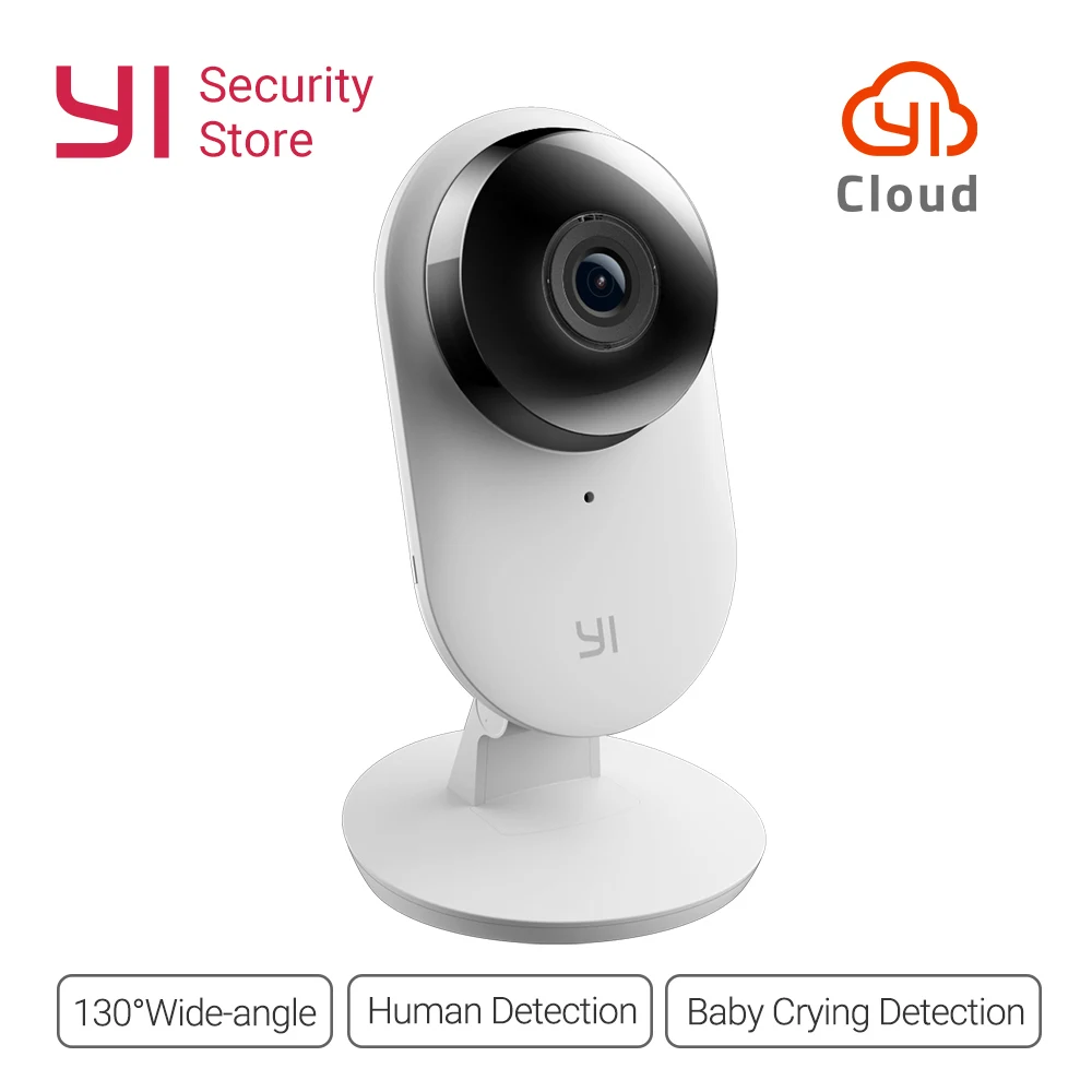 Домашняя камера YI 1080p Home Camera 2 Двусторонняя аудиосвязь Обнаружение движения