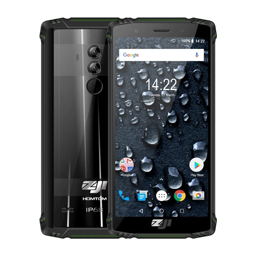 HOMTOM зоджи Z9 Helio P23 Octa Core 5 7 дюймов IP68 сердце крыса смартфон 6 ГБ Оперативная память 64