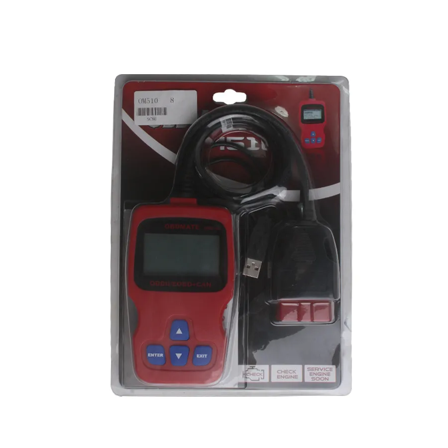 Сканер чтения кодов OBD2 AUTOPHIX OBDMATE OM510 OBDII EOBD|obdmate om510|autophix obdmatecode scanner |