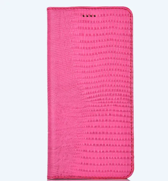 Rose Red Ящерица узор натуральная кожа магнитный держатель телефона сумка для huawei Honor 9X Pro/huawei Honor 9X флип чехол футляр с отделением для карт - Цвет: Rose Red
