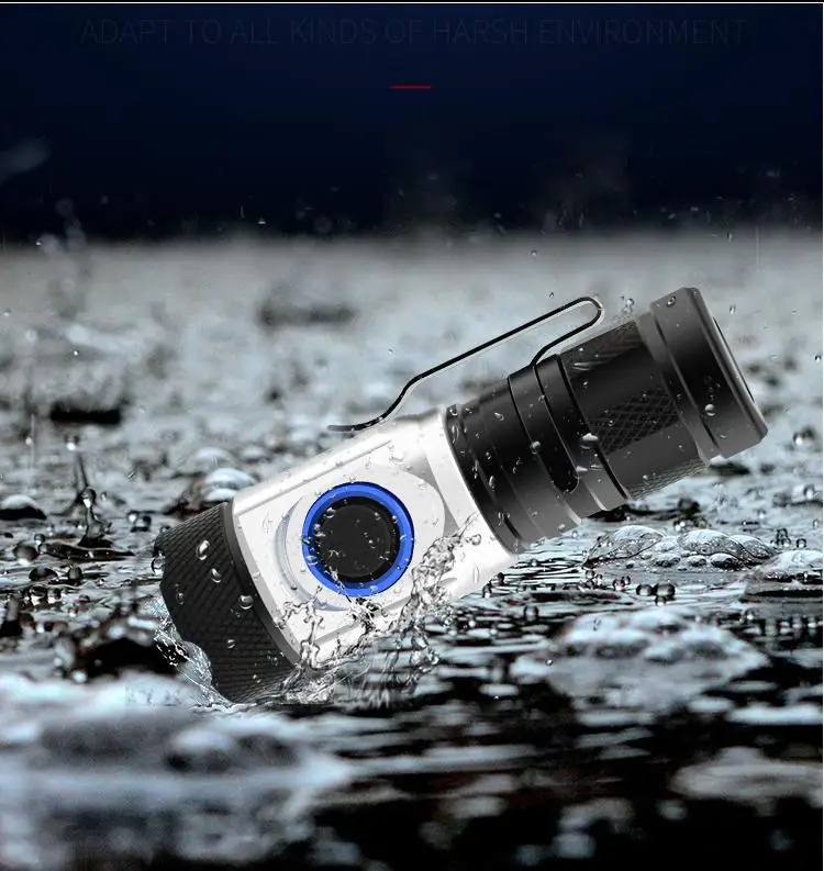 Hobbylan LED Zaklamp 2000 люмен Meest Krachtige Usb Lantaarn 18650 Jacht лампа Kant Licht фонарик|Фонарики и