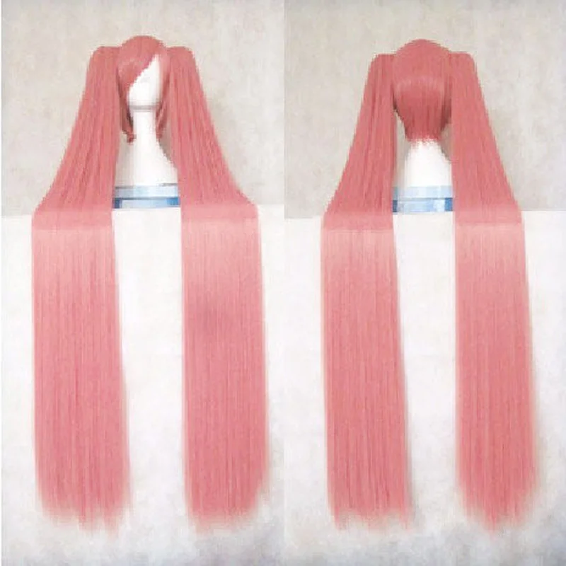 HAIRJOY Мику волос Косплей парик синтетические парики для вечеринок с 2 клипсами двойной хвост 8 цветов доступны