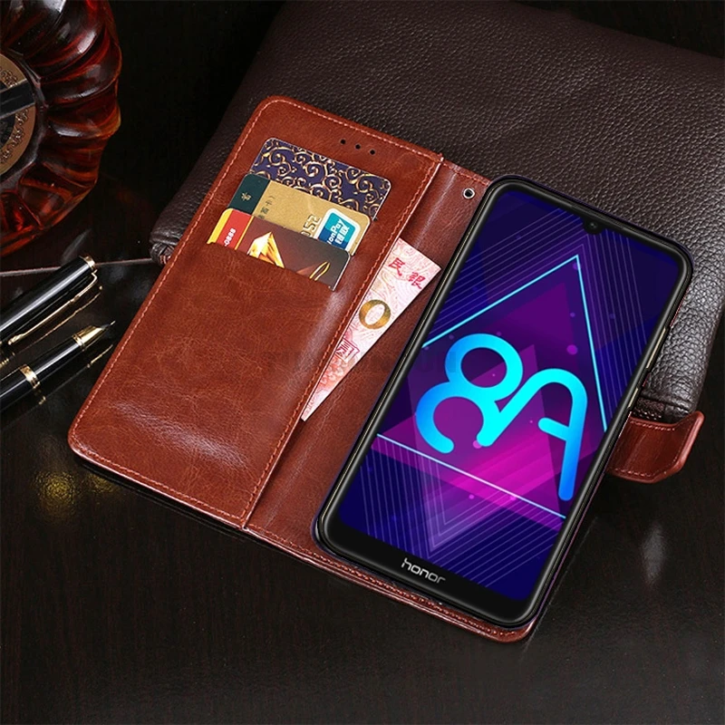 Чехол-Кошелек для huawei Honor 8 8X 8C 8A 8S Pro Lite, умный флип-чехол для телефона из искусственной кожи, подставка для huawei Honor 8 X C A S Pro Lite, сумки