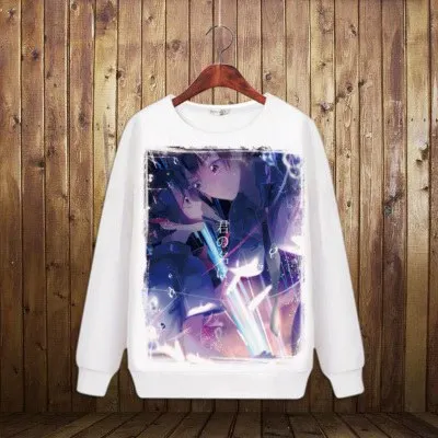 15 Костюмы для косплея из аниме «You Name kimi no na wa», миямидзу мицуха, толстовки с капюшоном, Tachibana Taki, причудливые Топы с капюшоном - Цвет: 15