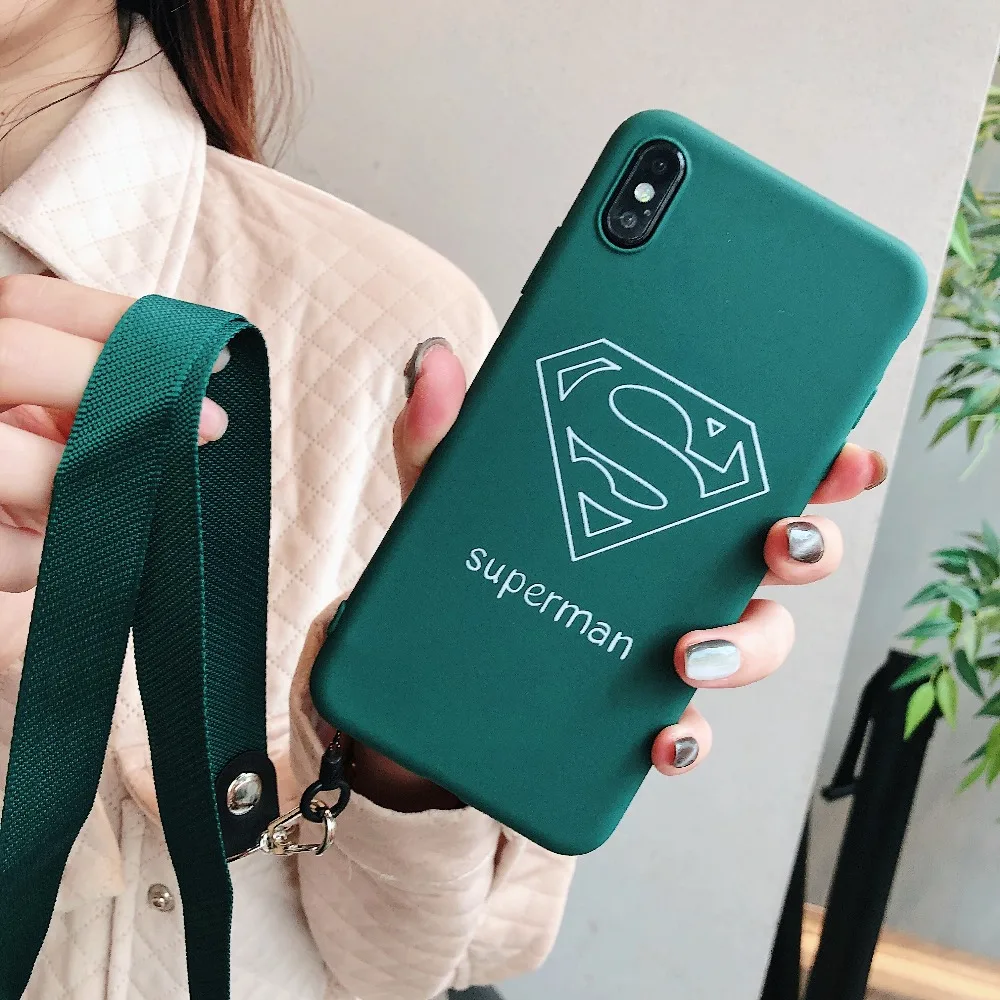 Phone case for iPhone 6 6s 7 8 Plus X XS Max XR Captain America Shield Superhero pattern cover |