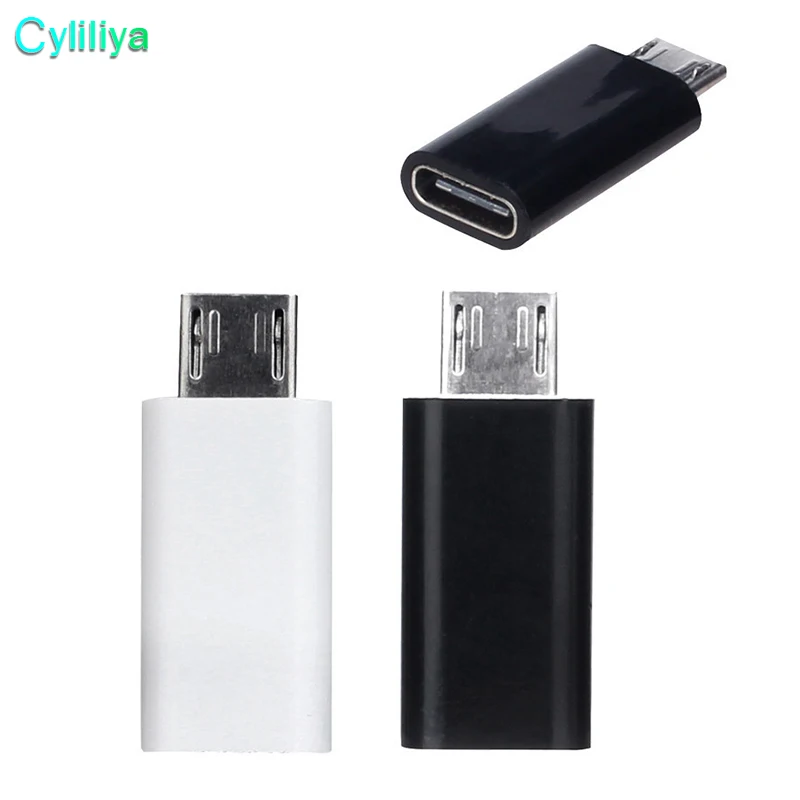 Высокое качество Micro USB папа 5 Pin к 3 1 Тип C гнездовой разъем адаптер для передачи