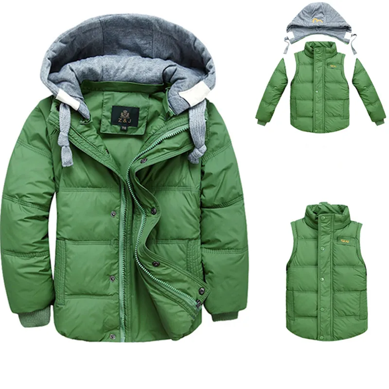 2018 спортивная детская одежда зимние куртки на белом утином пуху для мальчиков