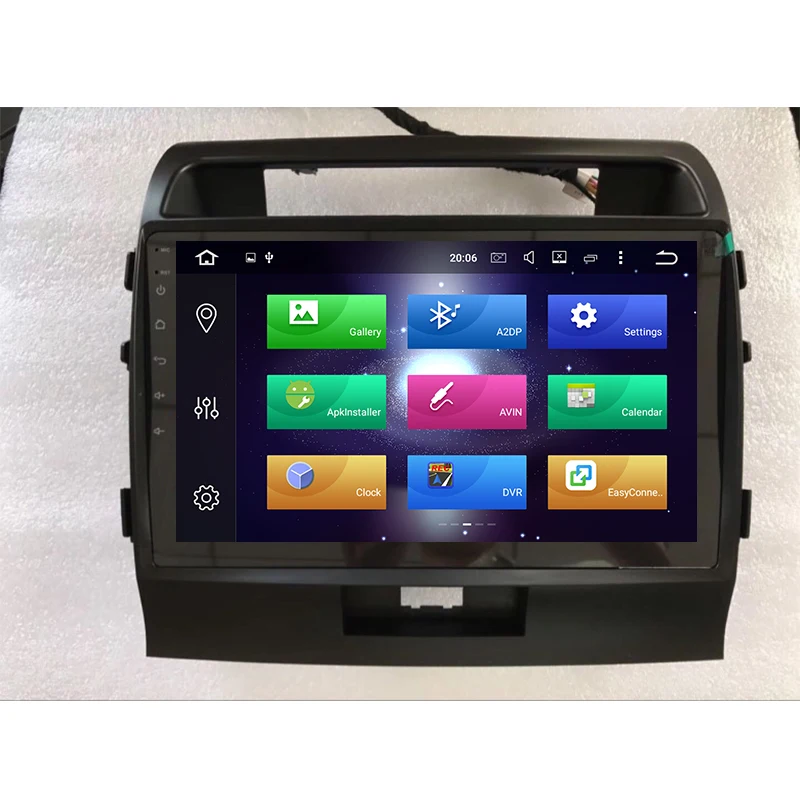 Aoluoya ips 4G ram 32G rom Восьмиядерный Android 8,0 автомобильный DVD gps навигационный плеер для Toyota Land Cruiser 200 LC200 2008- радио