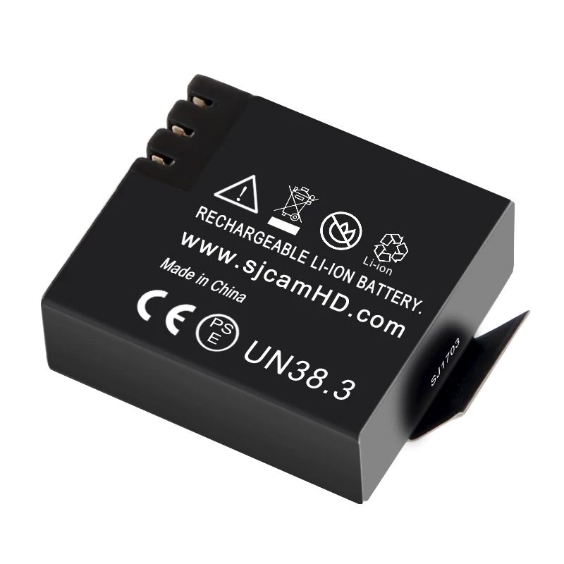 SJCAM оригинальный запасной аккумулятор двойное зарядное устройство для SJ4000 WiFi SJ5000