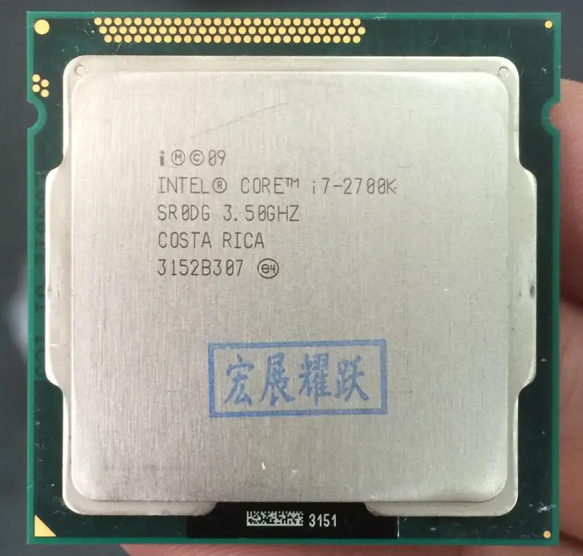 Процессор Intel Core i7-2700k i7 2700K (8M кэш 3 50 ГГц) четырехъядерный процессор LGA1155 |