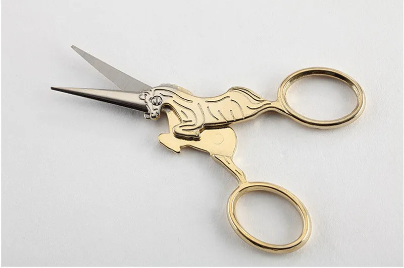 Лошадиная вышивка крестиком винтажное шитье Fancywork причудливая нить портной Scissor Thrum ремесло embroidary Trim Cut