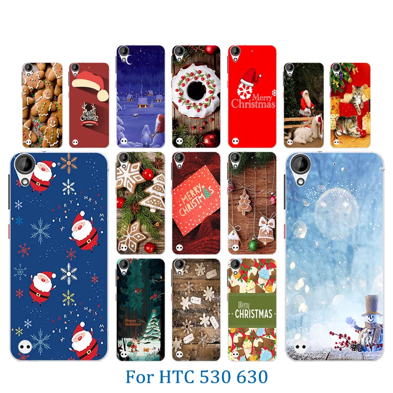 Новый Идеальный Дизайн веселый X'MAS шаблон задняя крышка чехол для HTC Desire 530/Desire