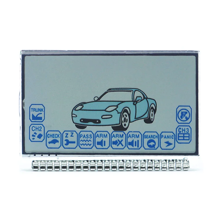 A6 lcd display for russian version starline remote two way car controller free shipping | Автомобили и мотоциклы