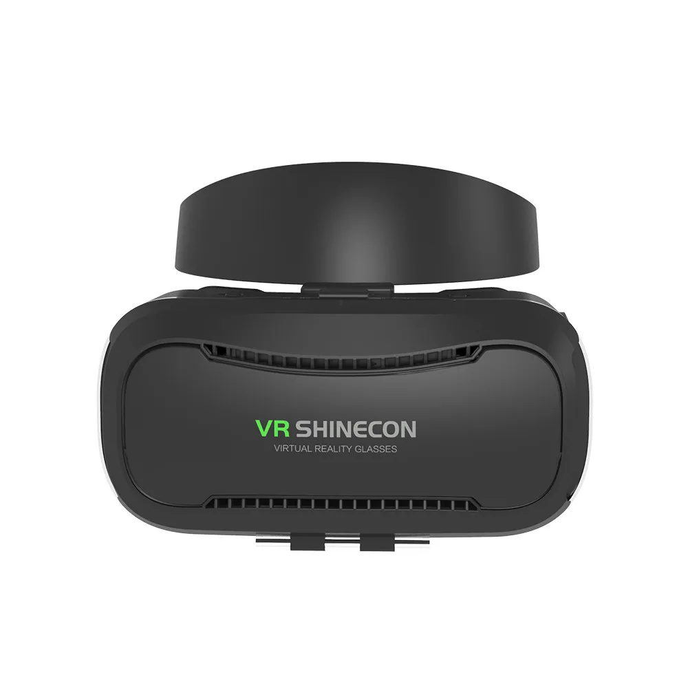 VR гарнитура shinecon виртуальной реальности 3D очки для Iphone для samsung для других брендовых телефонов смартфонов с экраном 4-6 дюймов