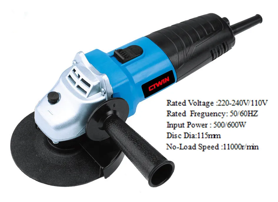 Угловая шлифовальная машина высокой мощности 600 Вт полировка мини машинки