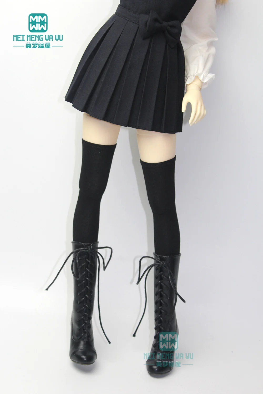 

Аксессуары для шарнирных кукол 27 см-65 см 1/6 1/4 1/3 BJD DD SD YOSD, модные черные длинные носки, кружевные чулки