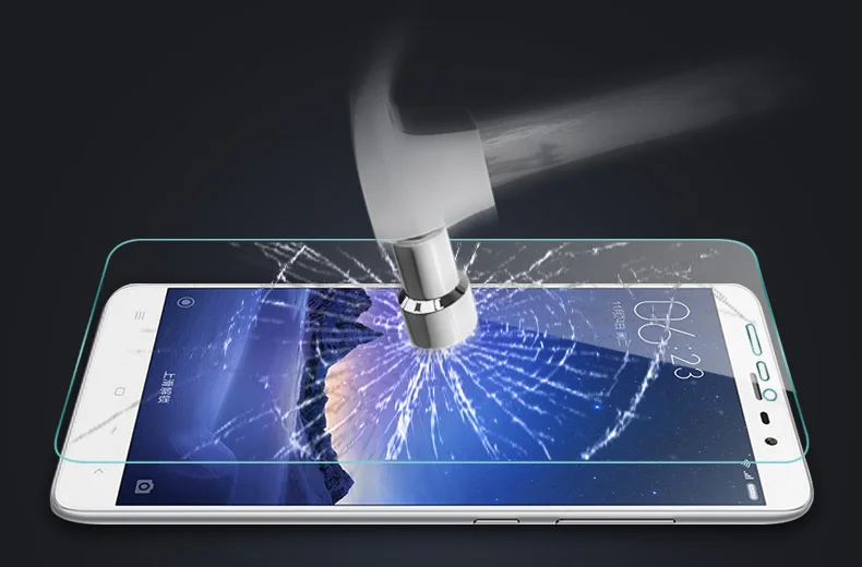 Защитная пленка Mocolo для Xiaomi Redmi Note 3 Hongmi Note3 из закаленного стекла 0,33 мм 2.5D с закругленными краями в розничной упаковке