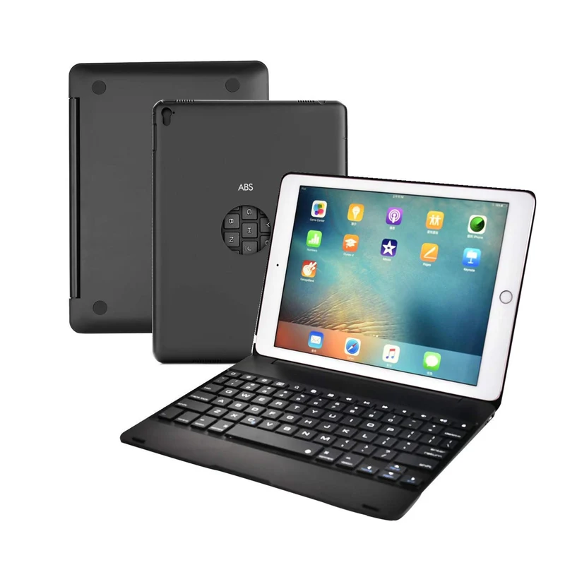 Чехол книжка для Apple iPad 9 7 тонкий чехол с Bluetooth клавиатурой нового IPad 2017/2018 7/IPad Air/iPad