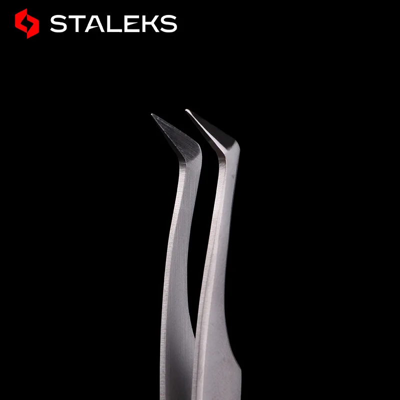 STALEKS PRO 41-6 Пинцет Высокоточный антистатический наращивание ресниц цветение