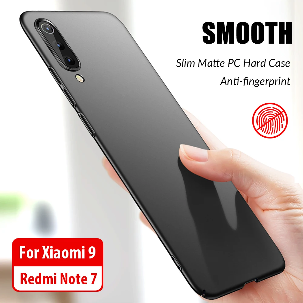 Гладкий Чехол для телефона Xiaomi Mi9 Mi 9 Redmi Note 7 6 Pro SE противоударный чехол с полным