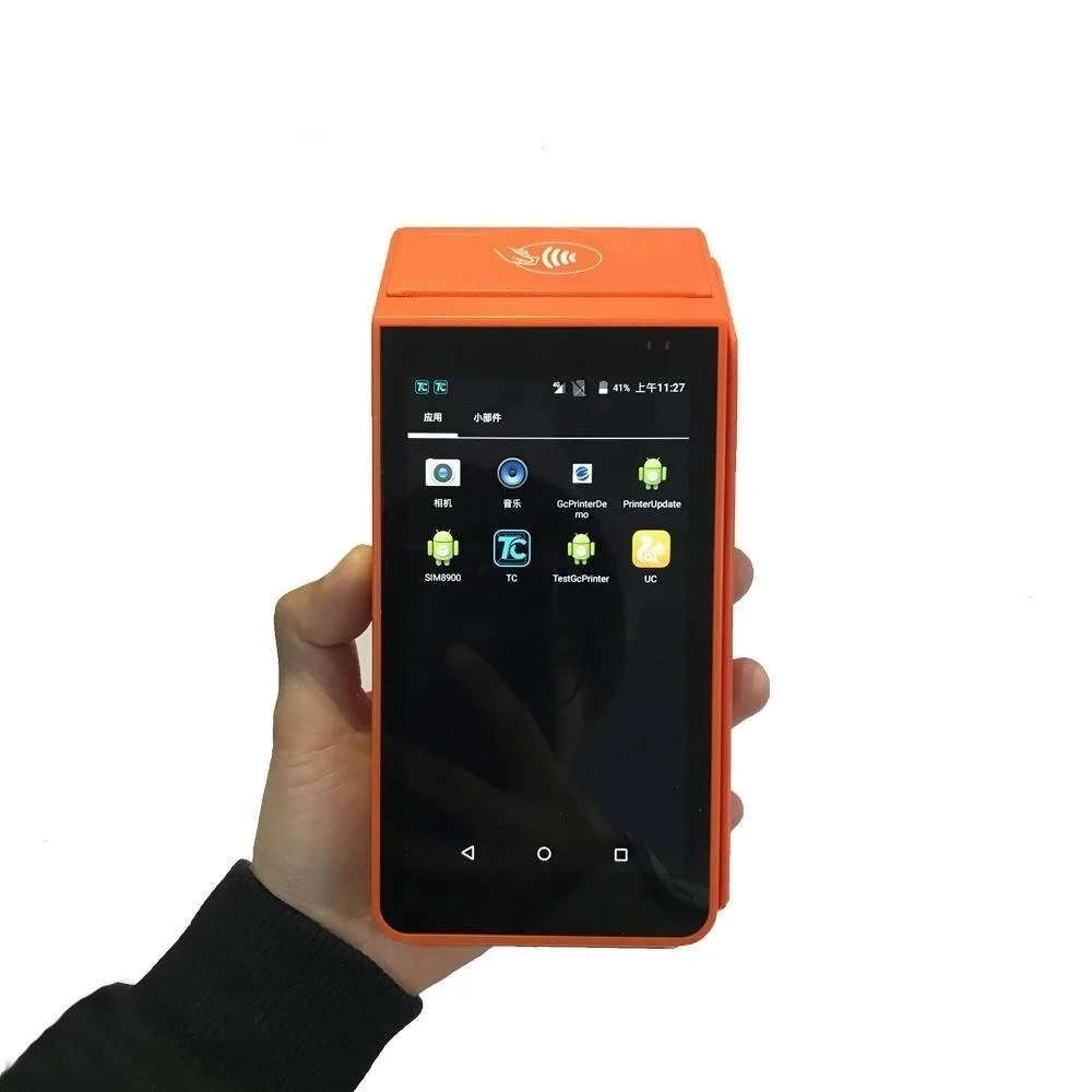 13% OFF GOODCOM 5 дюймов pos-терминал для Android с Термальность принтер поддерживает сети 4G/3g/GPRS/WI-FI/Bluetooth с Бесплатный SDK