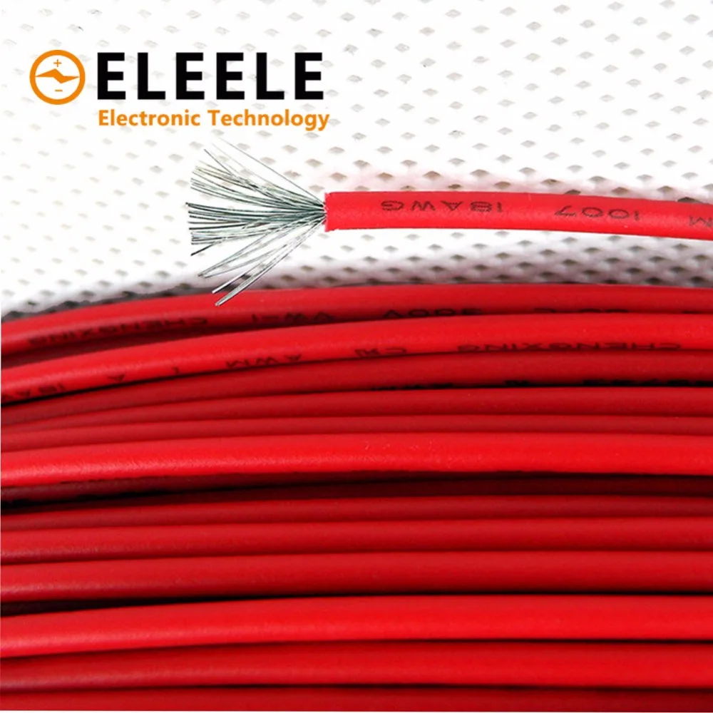 10 метров UL1007 провод 24awg 1 4 мм ПВХ электронный кабель UL сертификация