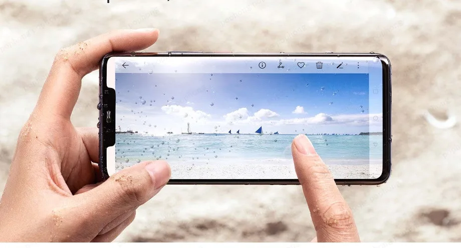 DHL Быстрая HuaWei mate 20 Pro 4G LTE мобильный телефон Kirin 980 Android 9,0 6,3" 3120x1440 8 Гб ram 256 ГБ rom 40.0MP IP68 NFC