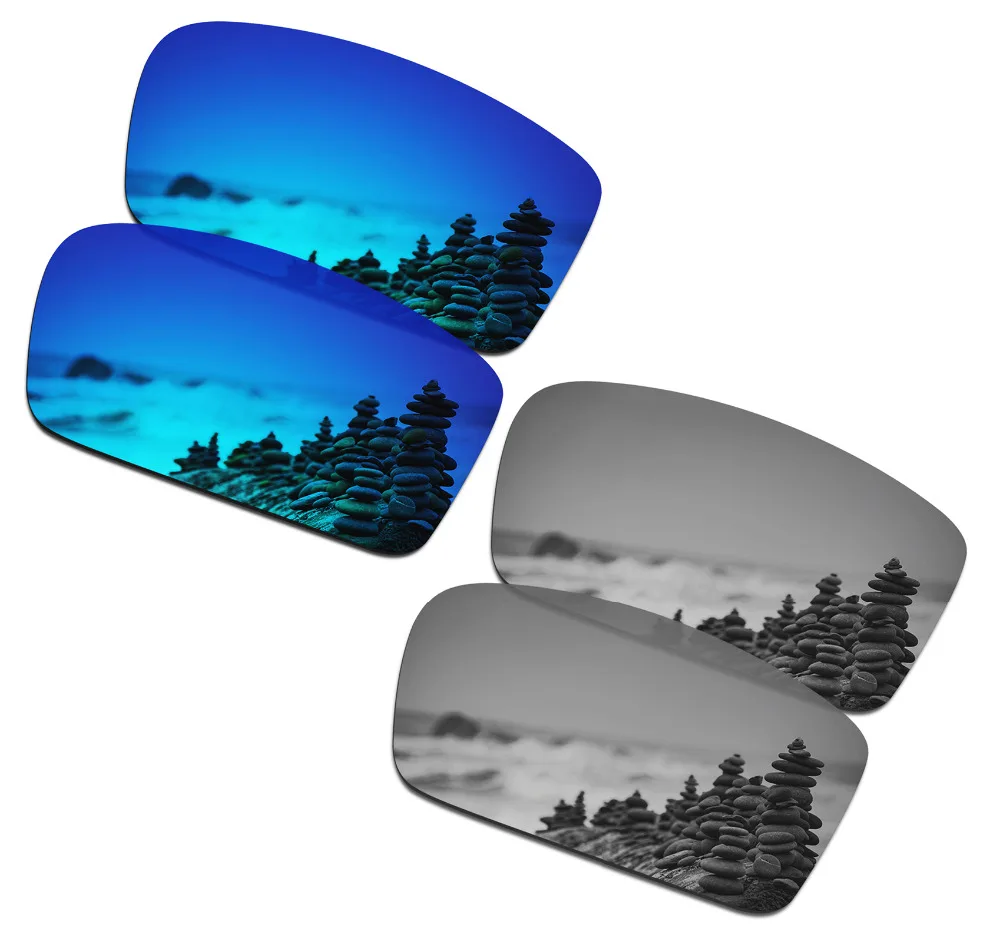 2 пары поляризованных солнцезащитных очков SmartVLT Сменные линзы для Oakley Twitch