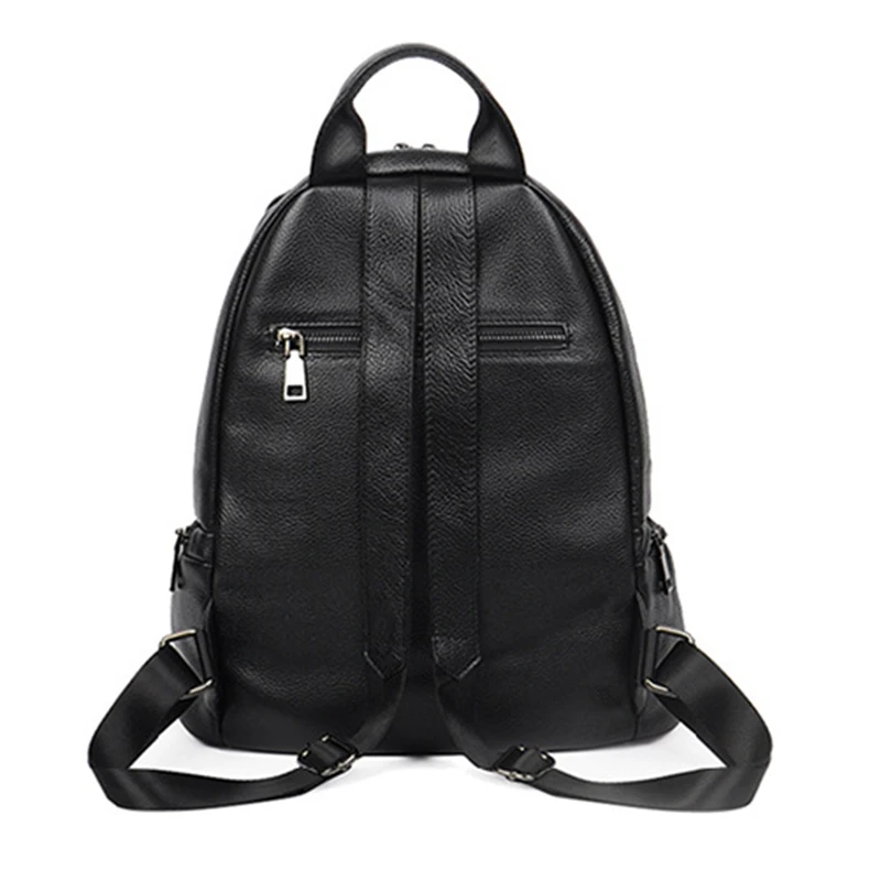 Женский рюкзак из натуральной кожи дизайнерский школьный ранец для покупок