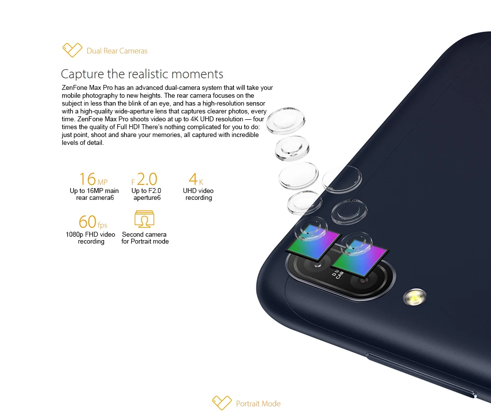 Мобильный телефон Asus ZenFone Max Pro(M1) ZB602KL SnapDragon 636, Android 8,1, 4 ГБ, 64 ГБ, 6 дюймов, 18:9 FHD+ Face ID, аккумулятор 5000 мАч