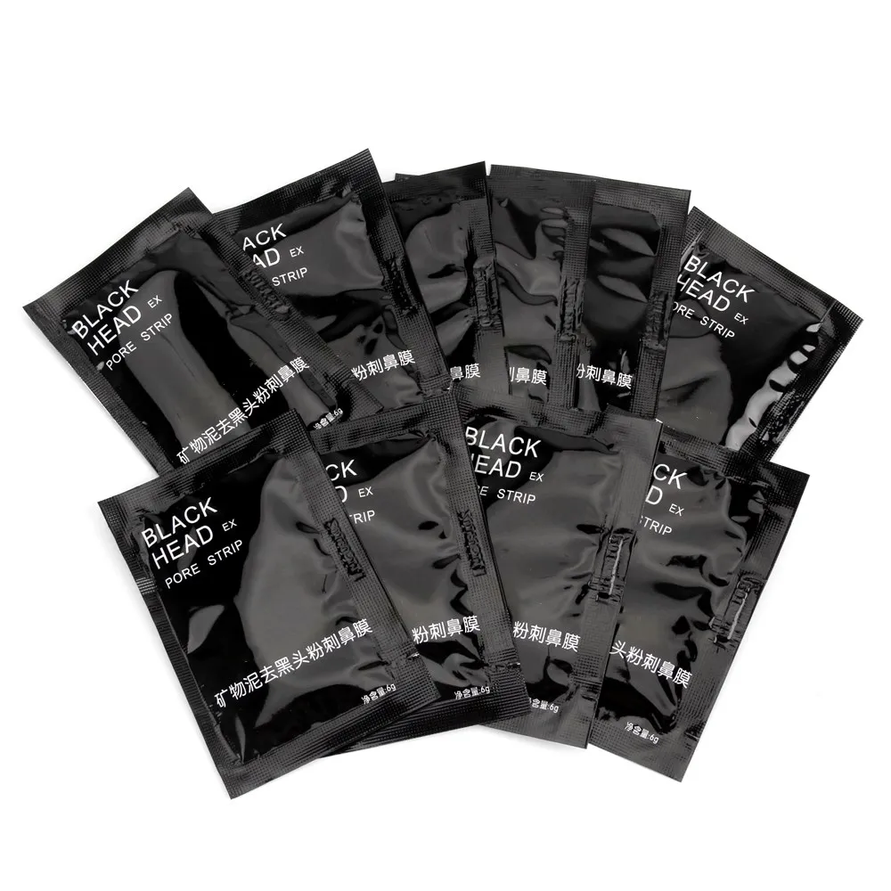 10 Packs Дропшиппинг Косметика 1 шт./6 г нос лица тушь черная голова Маска для удаления угрей уход за лицом Puntos негры Cravo пор полоски - Цвет: 10 Packs