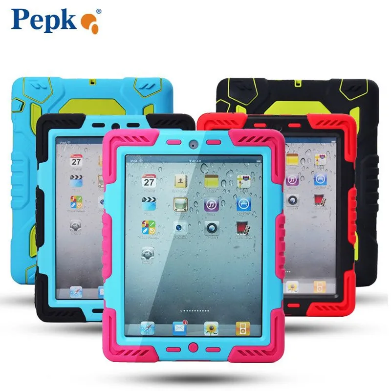 Pepkoo 2017 Новинка! Ударопрочный водонепроницаемый чехол с подставкой для iPad Mini