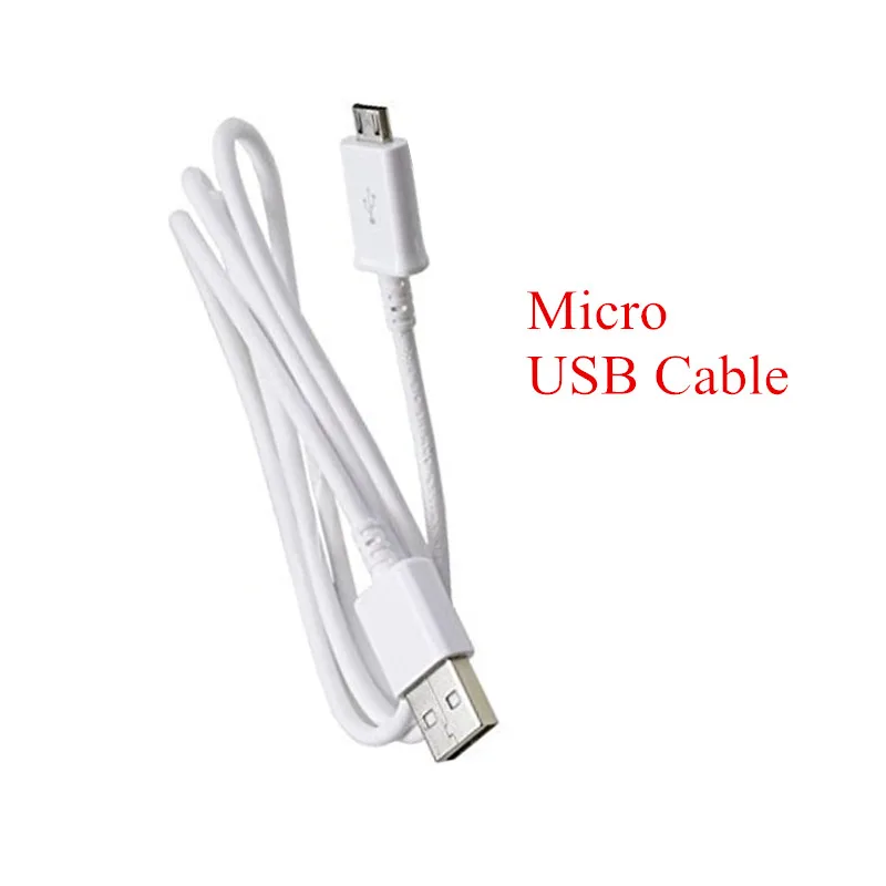 Сетевое зарядное устройство с кабелем Micro USB 5 В 2 А для Samsung S4 I9500 S3 S6 S7 edge J5 2017 J7 A2 Core