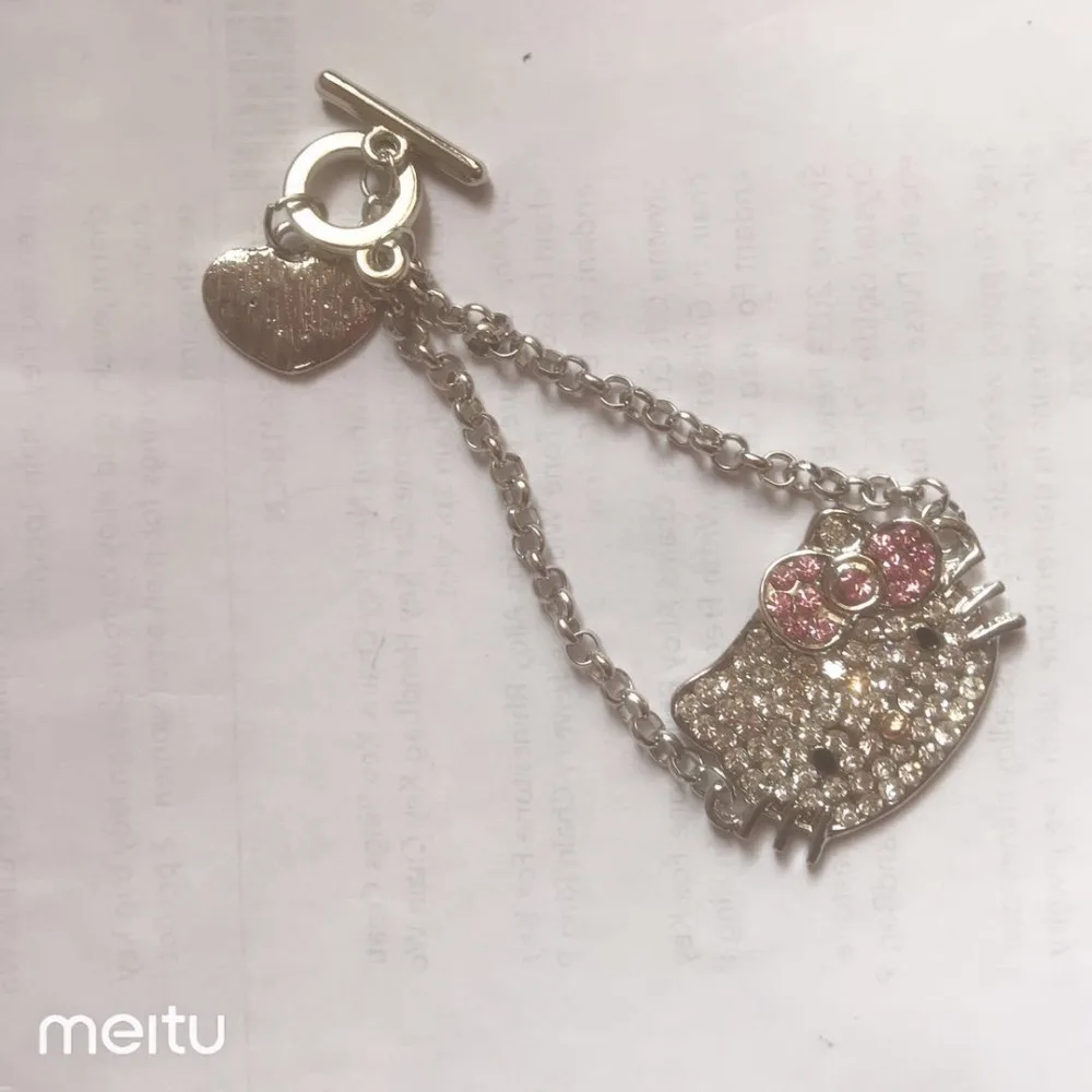 Оптовая продажа Бесплатная доставка рисунок Hello Kitty ювелирных изделий дешевого
