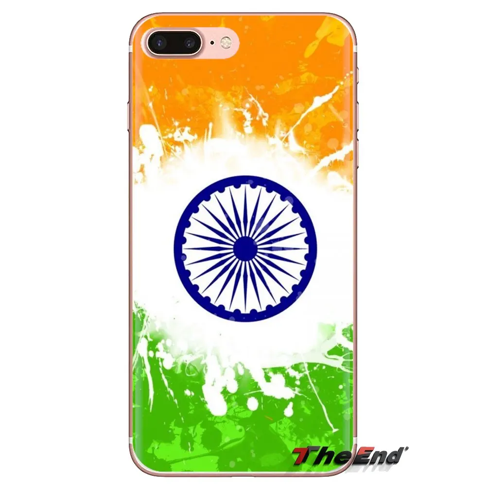 For Samsung Galaxy J1 J2 J3 J4 J5 J6 J7 J8 Plus 2018 Prime 2015 2016 2017 Transparent TPU Case Cover Indian National flag emblem |