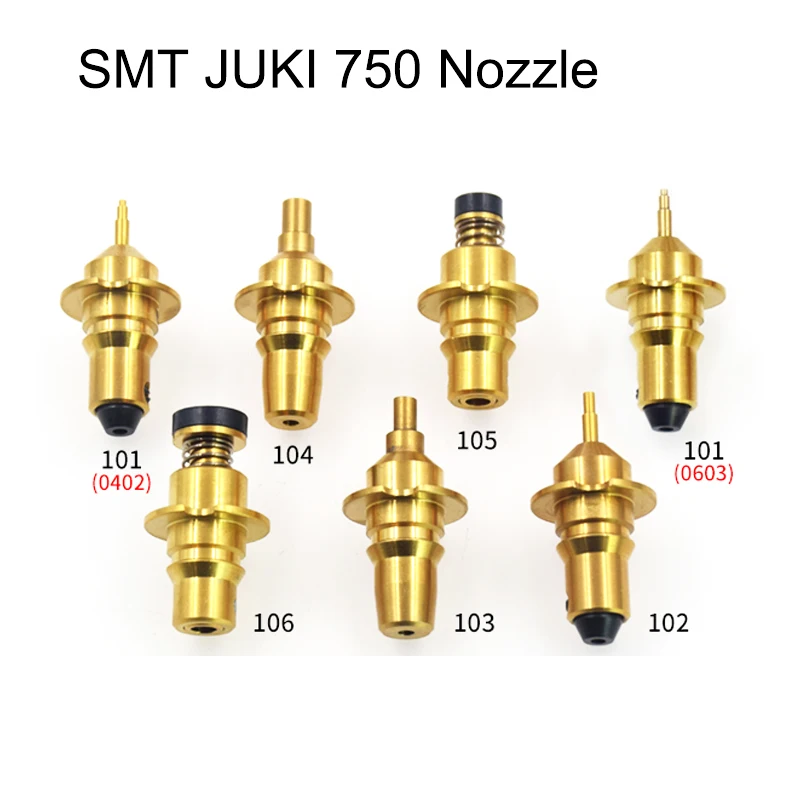 1 шт. сопло в сборе для SMT 101(0402) 101(0603) 102 103 104 105 106 машины JUKI 750/760|Сварочные сопла| |
