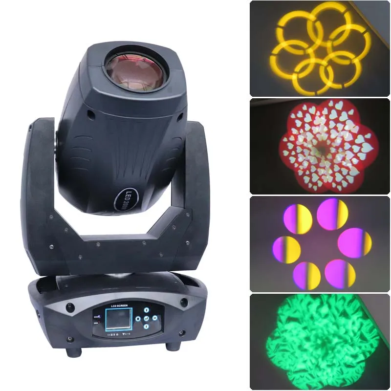 Новинка 2019 200 Вт led moving head spot wash beam disco подвижный Шарпи свет для свадебного ночного
