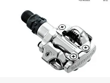 silver Новинка PD-M520 для горного велосипеда, двухсторонние педали SPD - Цвет: silver