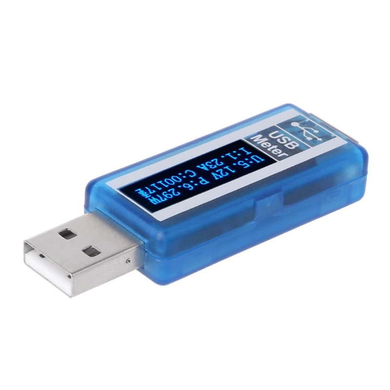 USB OLED тестер Вольтметр Амперметр измеритель мощности Измеритель Напряжения тока