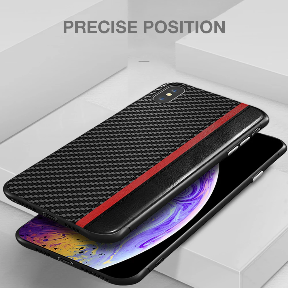 OTAO Роскошный чехол для телефона из искусственной кожи iPhone X XS MAX XR 7 8 Plus 6s 6 чехлы