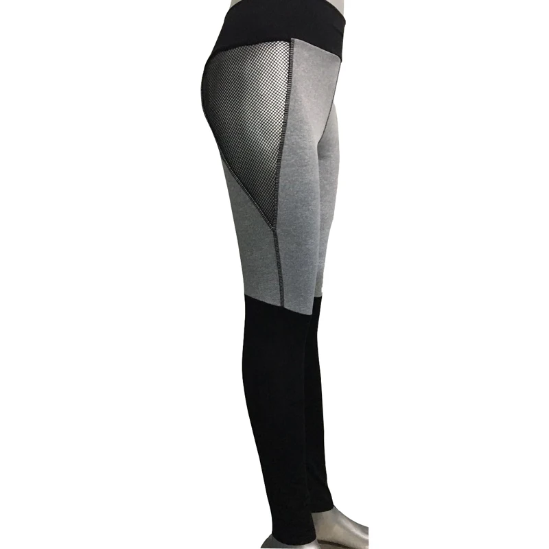 Время приключений Для женщин Леггинсы для новые модные пикантные Black Mesh