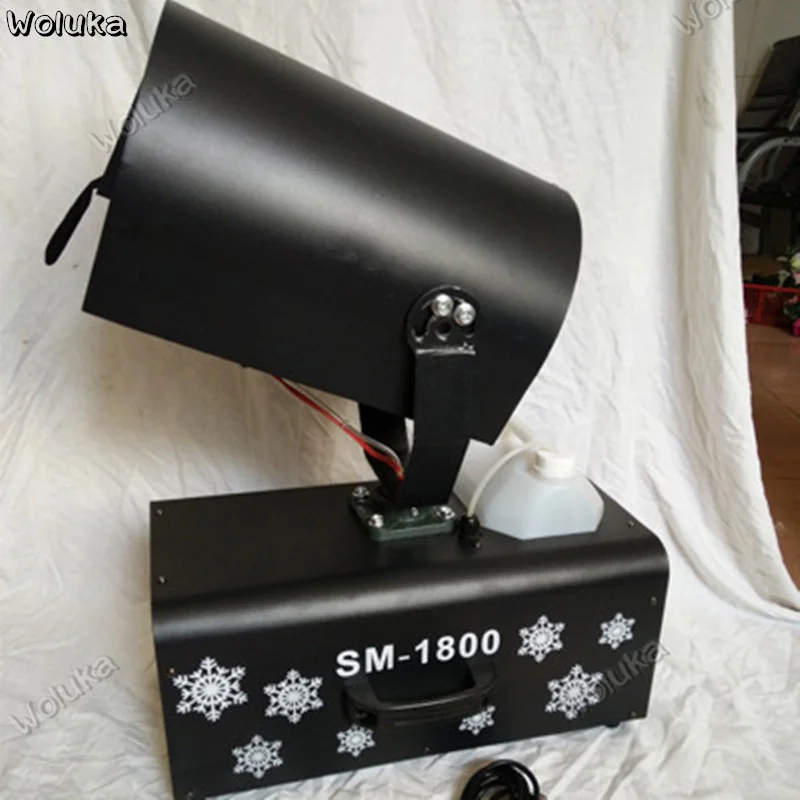 Машина для снежинок сценическая машина 1800 Вт приготовления на свадьбу CD50